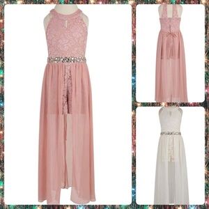 Walk Through Romper Maxi Dress